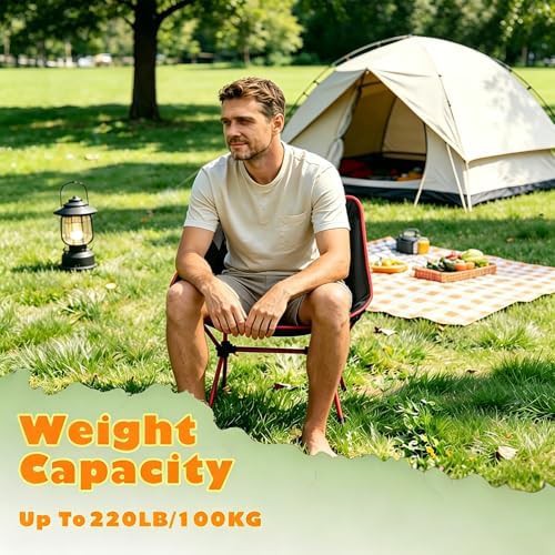 Ultralight portable foldable compact chair — photo 3