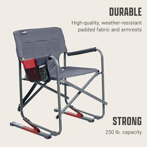 Portable Rocking Chair in Mussel Blue — photo 3