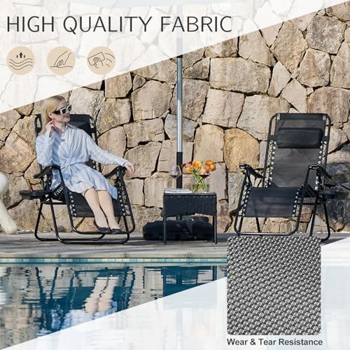 Black Zero Gravity Four Pack Recliners — photo 4