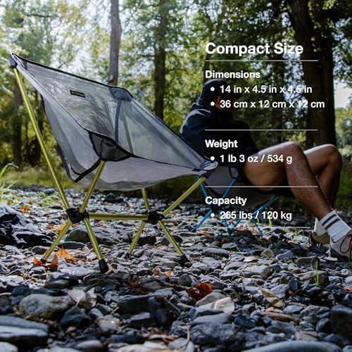Chair Zero LT lightweight camping chair melon — photo 5