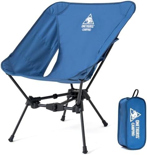 Portable folding hiking chair with lightweight frame