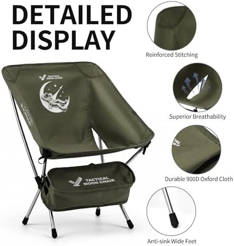 Green Compact Trailblaze Backpacking Chair — photo 5
