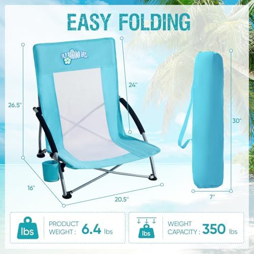 Bahama Bay Low Sand Chairs Pair — photo 3