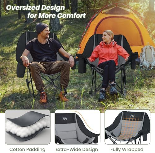 Heavy Duty Rocking Camping Chair — photo 4
