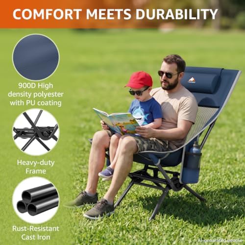 Ultralight Swinging Moon Rocking Chair — photo 4